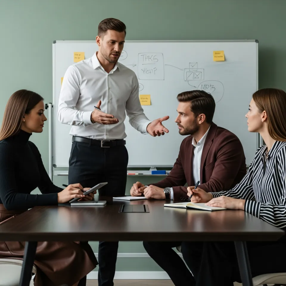 Reunión de planificación financiera